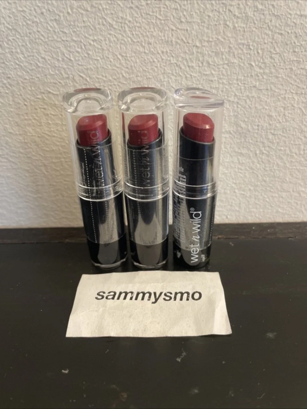 Wet N Wild Lipstick 917B Cinnamon Spice SEALED x3